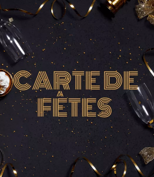Carte Traiteur – Spéciale Fêtes