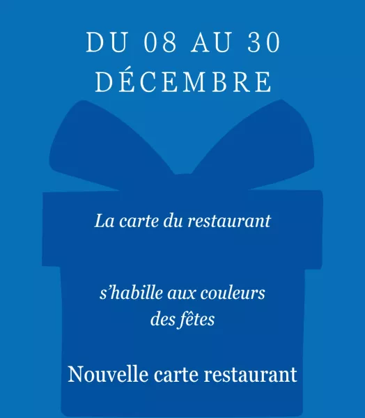 Carte Spéciale Fêtes – Au Restaurant